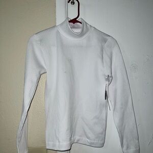 New York Laundry Charcoal Ribbed Turtleneck